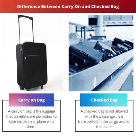 trunk vs checked bag.